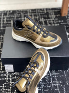 CC 25 Sneaker Gold Suede Sheepskin 352724