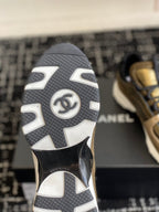 CC 25 Sneaker Gold Suede Sheepskin 352724
