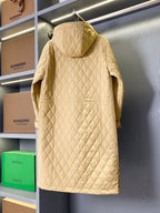 Bur 25 Quilted Long Coat Polyester 306171