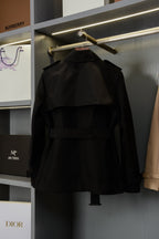 Bur 25 Short Trench Coat Cotton 235676