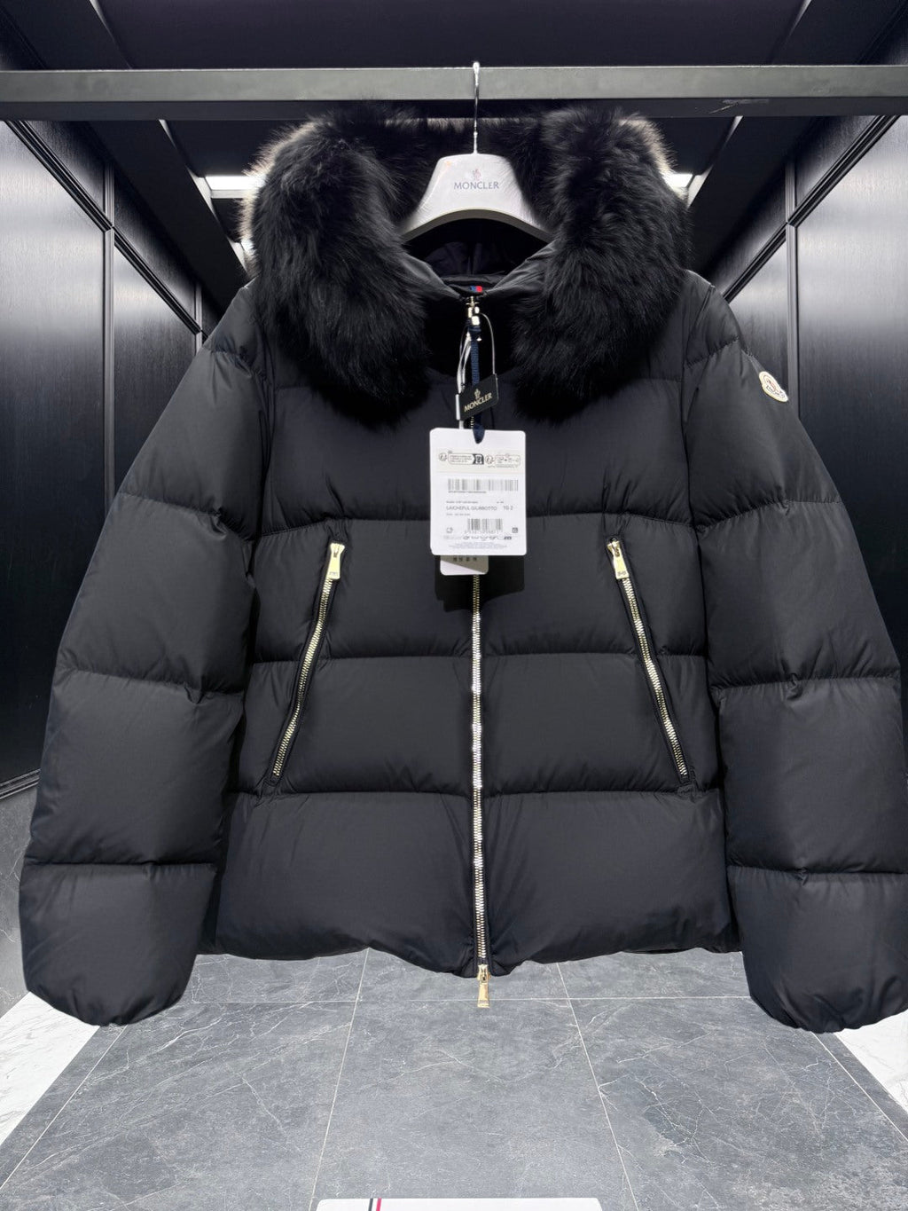 MC 25 Down Jacket Black Polyester 0017