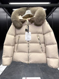 MC 25 Down Jacket Ivory White Polyester 0016