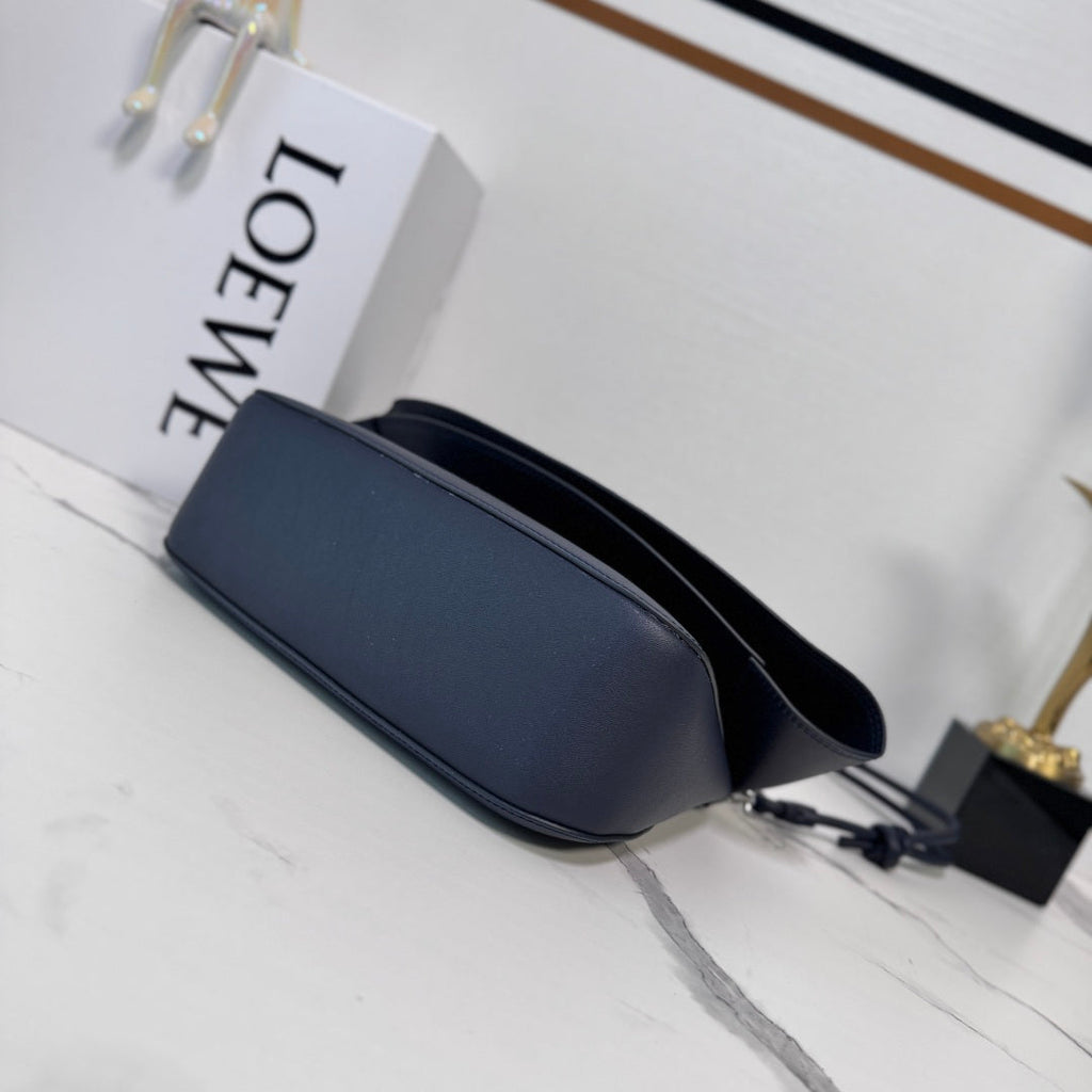 Loewe Ola Medium Bag Navy Blue Calfskin 274666