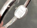 Baignoire 2024 24.6mm Silver Diamond Bezel White Dial