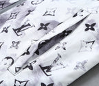 LV DOUBLE-SIDED JACKET BLACK AND WHITE 238980