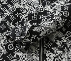 LV SHIRT JACKET IN BLACK MIX WHITE MONOGRAM JACQUARD FABRIC 238989