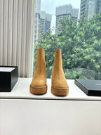 CC 25 Short Boot Dark Beige Suede 430302