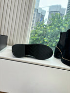 CC 25 Short Boot Black Suede 430303