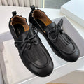 The Row 2025 Mary Jane Loafer Black Cowhide 549360