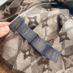 LV Scarf 200cm Brown Cashmere 968476