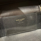 YSL Gaby Vanity Bag 18 Neutral Beige Quilted Calfskin
