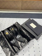 L'ENTRACTE SLINGBACK PUMPS IN BLACK SATIN