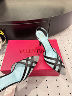 VT 25 Mesh Slingback Black Sheepskin 317413