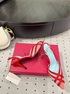 VT 25 Mesh Slingback Red Sheepskin 321568