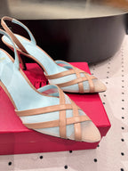 VT 25 Mesh Slingback Pink Sheepskin 327590