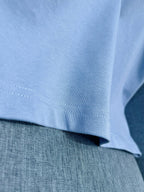 CD 25 T-shirt Blue Cotton