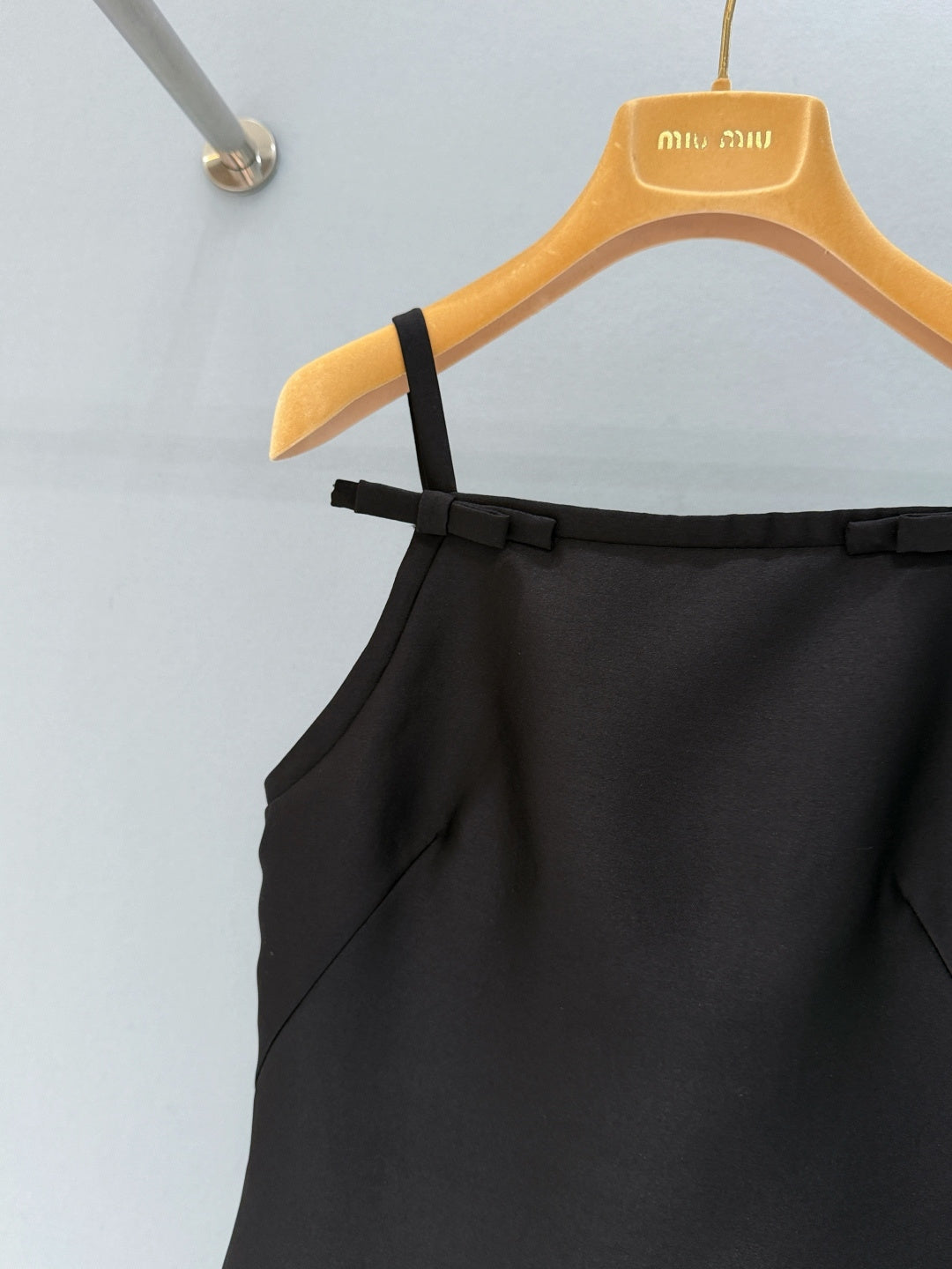 Miumiu 2026 Midi Dress Black Silk