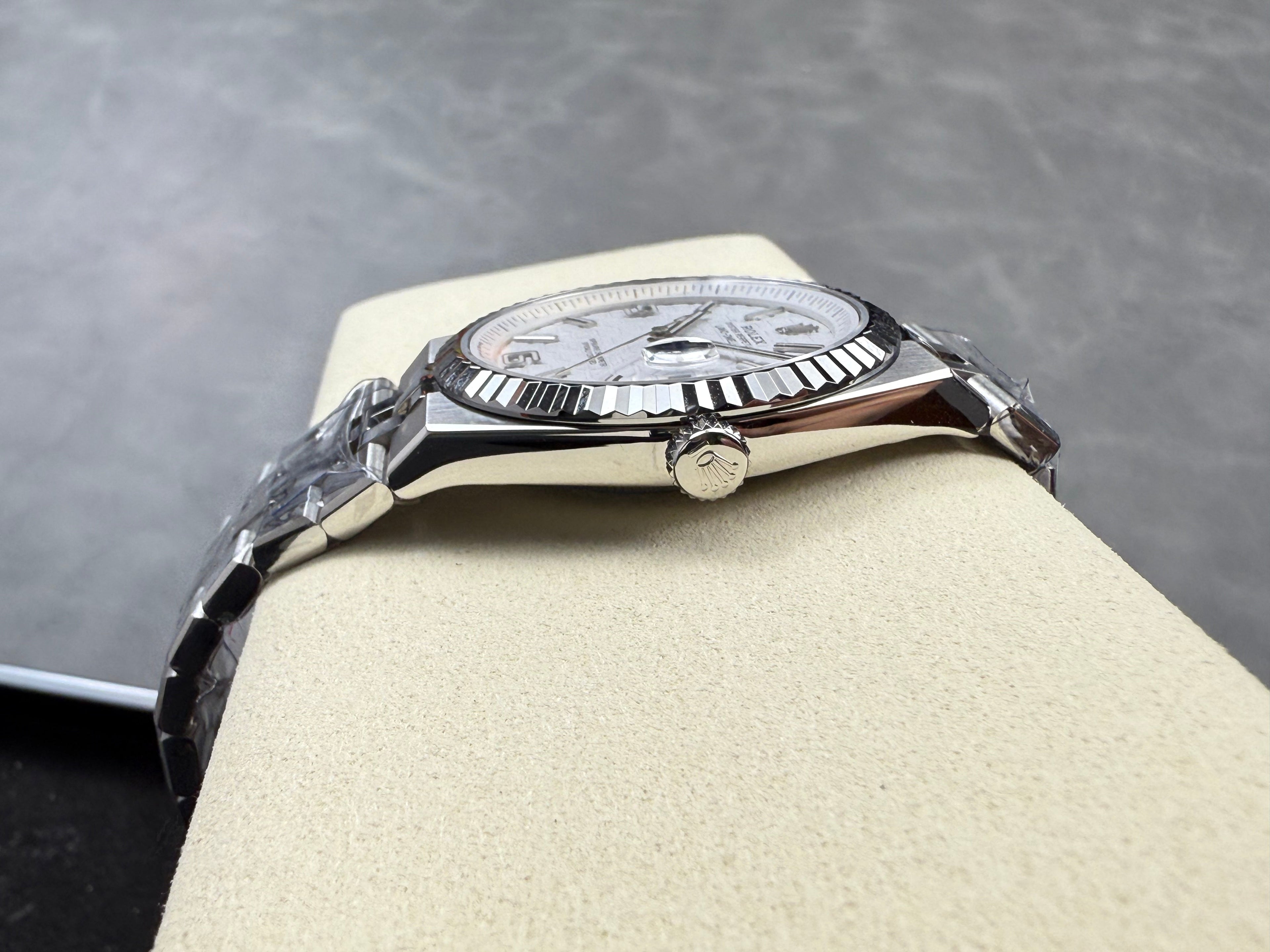 Rolex Land Dweller 40mm Silver White