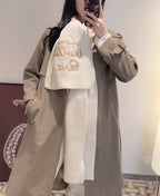 LV Exclusive  Scarf 180cm White Wool 978802