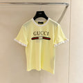 GUCCI 26S RUFFLE SLEEVE T-SHIRT 360