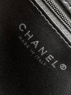 cc 24a nano 19cm kelly shopper bag lambskin black hardware