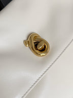 Bottega Veneta 2026 Madison Bag White Lambskin 129930