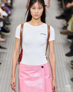 Miu 25C Petit Bateau X Miu Miu stretch jersey slim T-shirt 228169