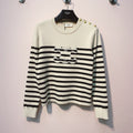 Celine 25 Knitted T-shirt White Wool 293418