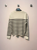 Celine 25 Knitted T-shirt White Wool 293418