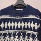 CD 25 Sleeveless Sweater Navy Blue Wool 320038