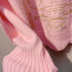 CD 25 Knit Sweater Pink Wool 320040