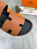HM Men's Genius Sandals Brown Calfskin 645505