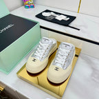 CC 25 Mules Sneaker Sliver Calfskin 331183