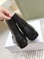 YSL 2025 High-top Loafer Black Calfskin 569419
