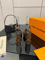 LV 26ss Platform Sandals 110 Brown Monogram Leather 629618
