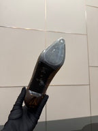 LV 26ss Heel Pump 55 Brown Monogram Calfskin 629633