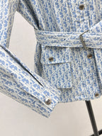 CD 25 Polyester Jacquard Hooded Jacket