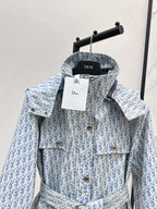 CD 25 Polyester Jacquard Hooded Jacket