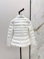 CD 25 Straight-Cut Puffer Jacket Cotton