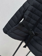 CD 25 Straight-Cut Puffer Jacket Cotton