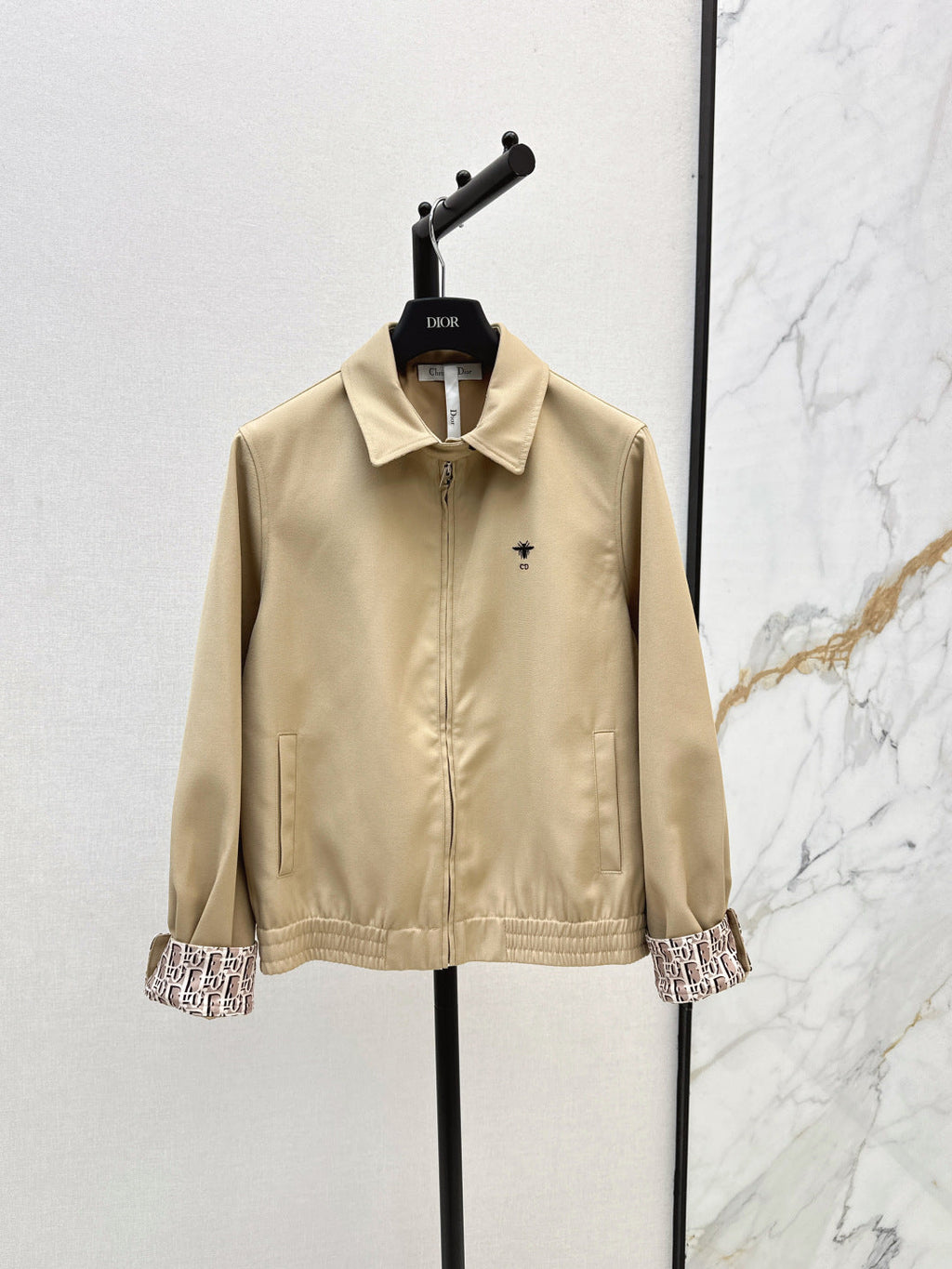 CD 25 Jacket Monogram Logo Polyester