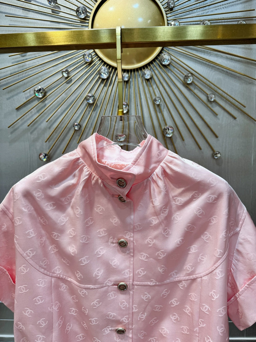 Chanel 2026 Taffeta Jacket Pink Silk