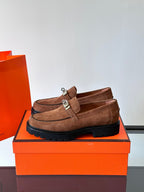 HM Men's Icone Loafer Brown Suede 524582