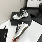 CC 26s Casual Sneakers Black White Gray Fabric Cowhide 626373