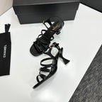 CC 26s High Heel Sandals 65 Black Patent Leather 626290
