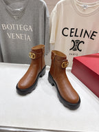 VT short boots brown calfskin 174441