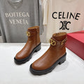VT short boots brown calfskin 174441