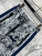 CD 25 Tiger Garden Pants Blue Polyester