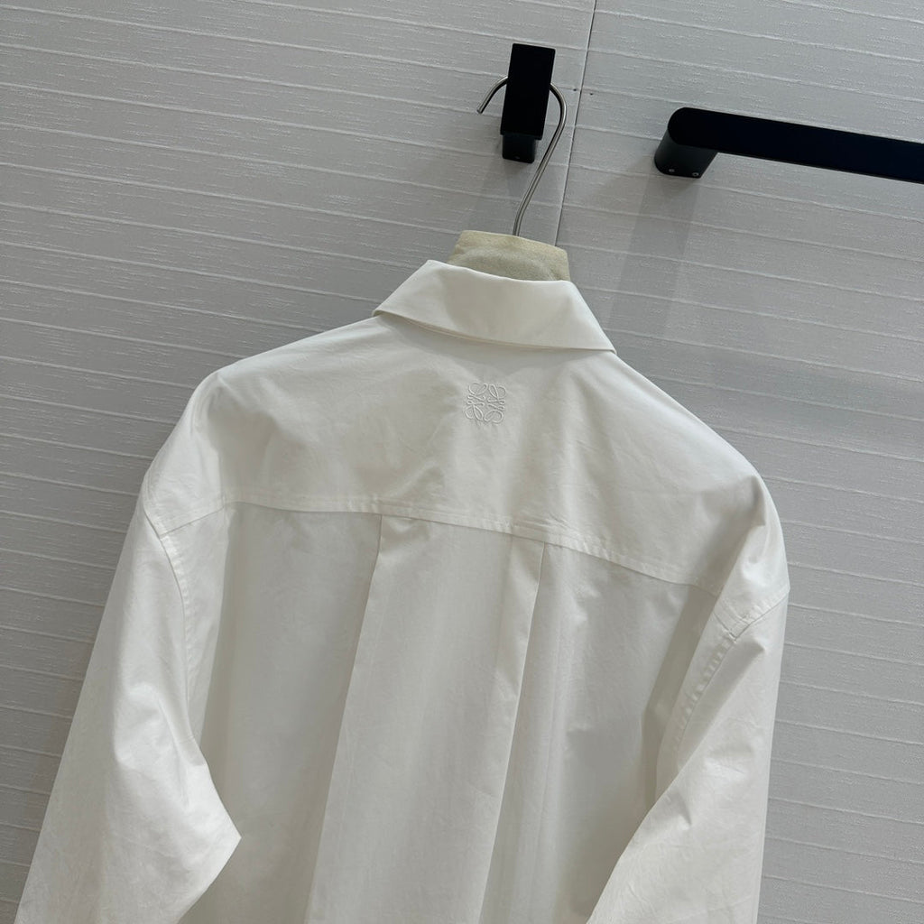 Loewe 25 Shirt White Cotton