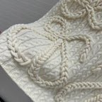 Loewe Knitted Vest Ivory Wool